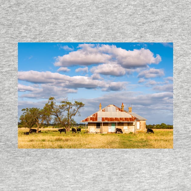 Old farmhouse late afternoon by iansmissenphoto